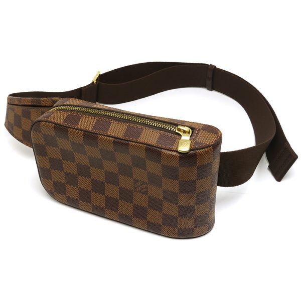 5h1274 2 Louis Vuitton LV Jeronimos N51994 Damier body bag