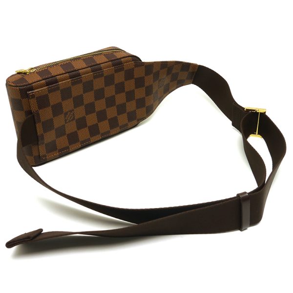 5h1274 3 Louis Vuitton LV Jeronimos N51994 Damier body bag