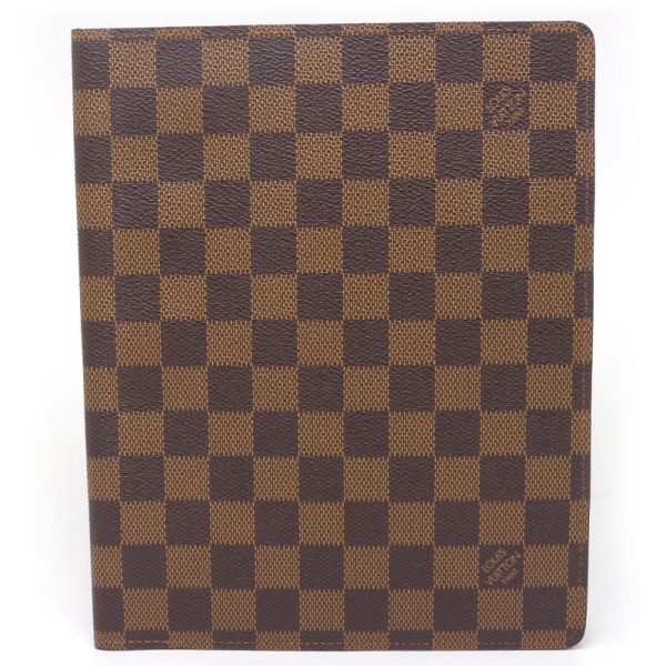 5h1521 1 Louis Vuitton LV Agenda Bureau Damier Book Cover