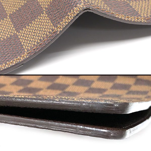 5h1521 3 Louis Vuitton LV Agenda Bureau Damier Book Cover