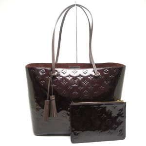 5h1932 1 Louis Vuitton Monogram Reverse Dauphine Mini Brown PVC Shoulder Bag