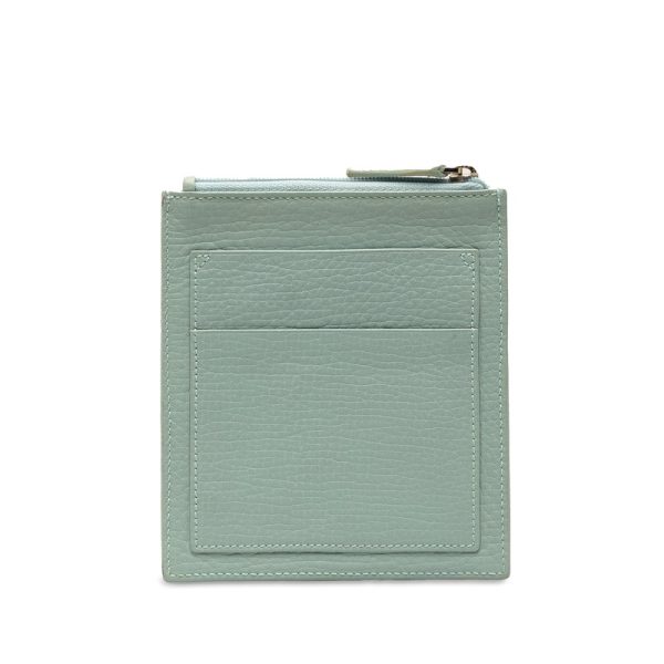 5je3dzkzr6ldm1w3 3 LOEWE Logo Pouch Cosmetic Pouch Accessory Case Light Blue Leather