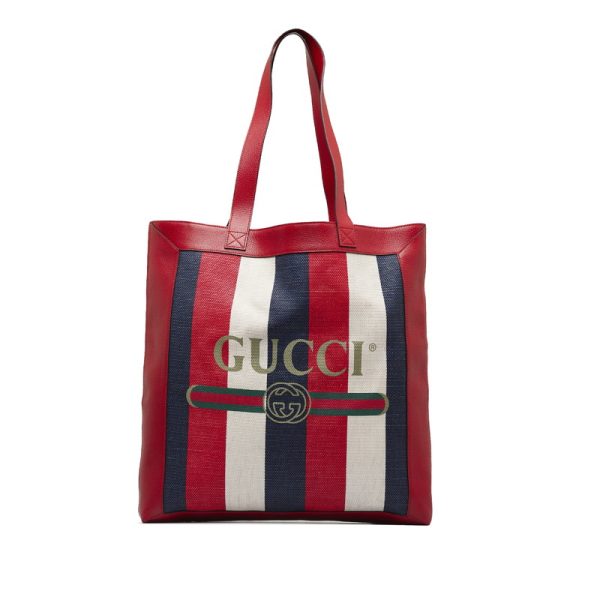 5lhk7vutwm7i5993 1 Gucci Logo Tricolor Tote Bag Shoulder Bag Blue