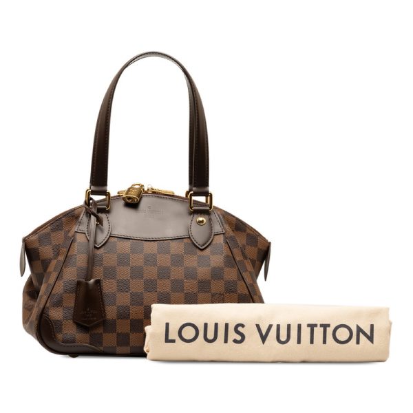 5s6ry6r6iqmgri2t 11 Louis Vuitton Damier Verona PM Handbag Ebene Brown