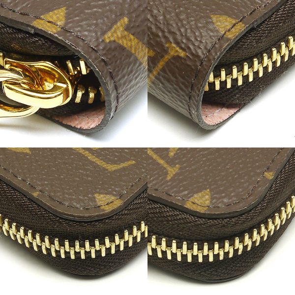 5sh0370 3 Louis Vuitton LV Zippy Wallet M41894 Round Zip Long Wallet