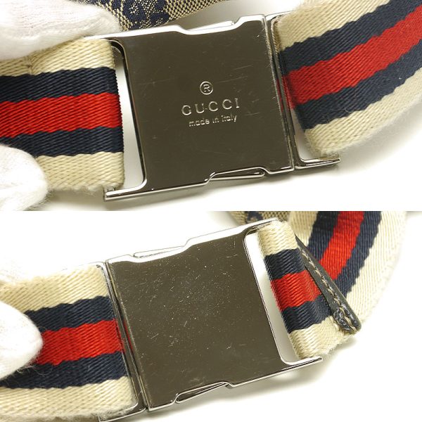 5sh1071 5 GUCCI Waist Bag GG Canvas Waist Pouch Body Bag