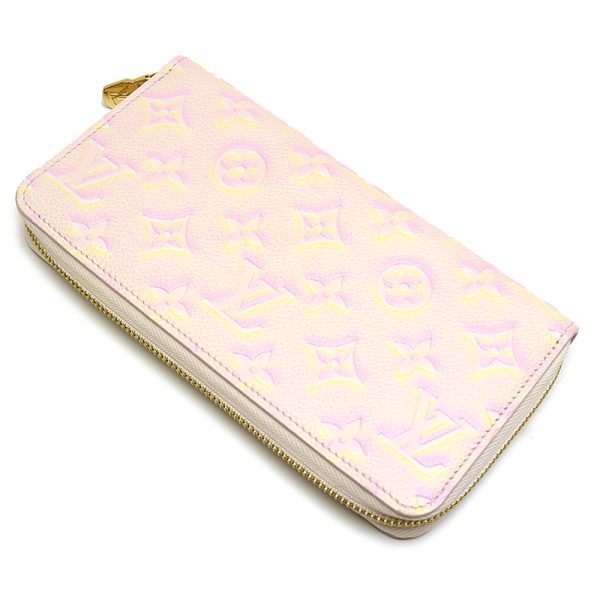 5sh1129 2 Louis Vuitton LV Zippy Wallet Monogram Empreinte Long Wallet