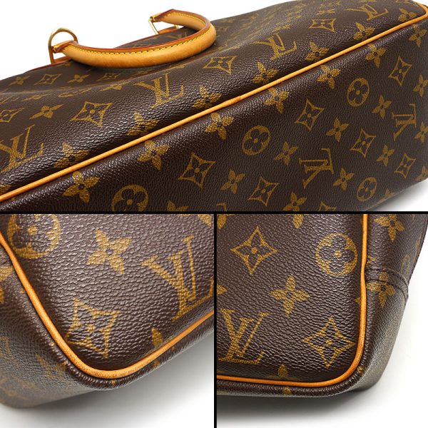 5sh1145 6 Louis Vuitton LV Deauville M47270 Monogram Handbag