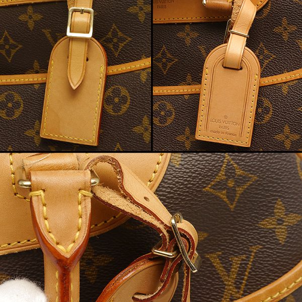 5sh1145 8 Louis Vuitton LV Deauville M47270 Monogram Handbag