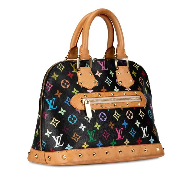 5zezb7z7az3zk6eu 2 Louis Vuitton Multicolor Alma Noir Black Multicolor