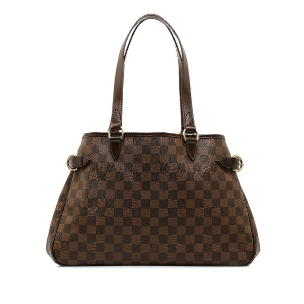 5zrexu31x27luv6i 1 Louis Vuitton Damier Batignolles Shoulder Bag Brown