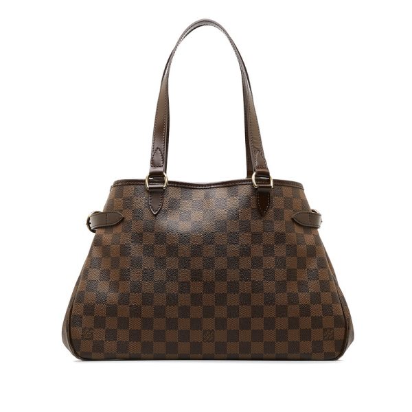 5zrexu31x27luv6i 3 Louis Vuitton Damier Batignolles Shoulder Bag Brown