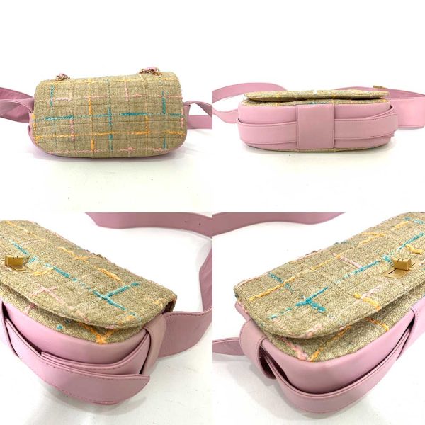 6 cha230812 2ta 01 Chanel Shoulder Bag Multicolor Beige Pink