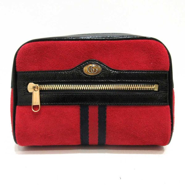 6 gu230212 6ta 01 Gucci Ophidia Belt Bag Waist Pouch Red