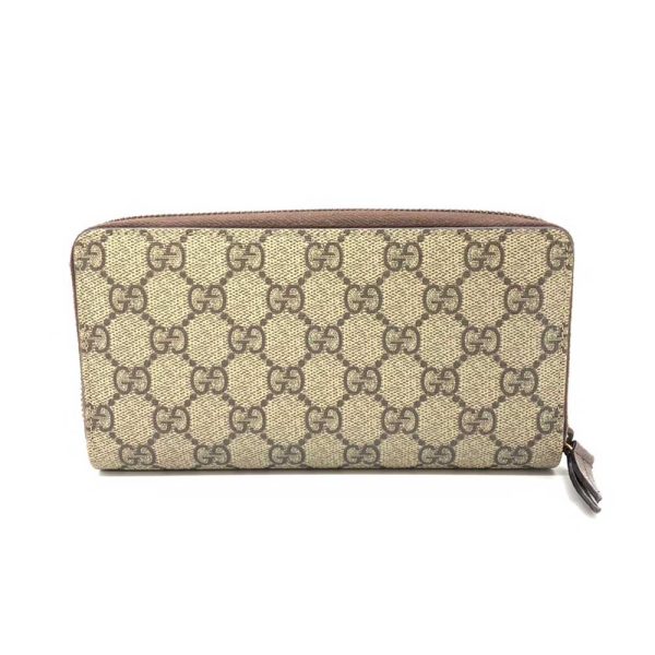 6 gu230922 1ta 02 Gucci Neo Vintage Zip Around Long Wallet Brown