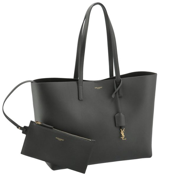 600281csv0j1112 Saint Laurent Paris Tote Bag Shopping Gray