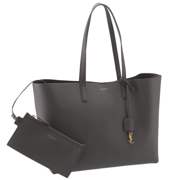 600281csv0j2034 Saint Laurent Paris Tote Bag Shopping Gray