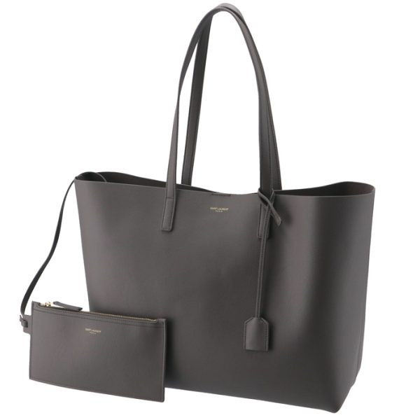 600281csv0j2034 1 Saint Laurent Paris Tote Bag Shopping Gray