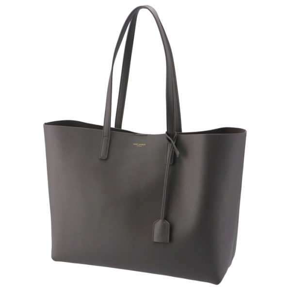 600281csv0j2034 6 Saint Laurent Paris Tote Bag Shopping Gray