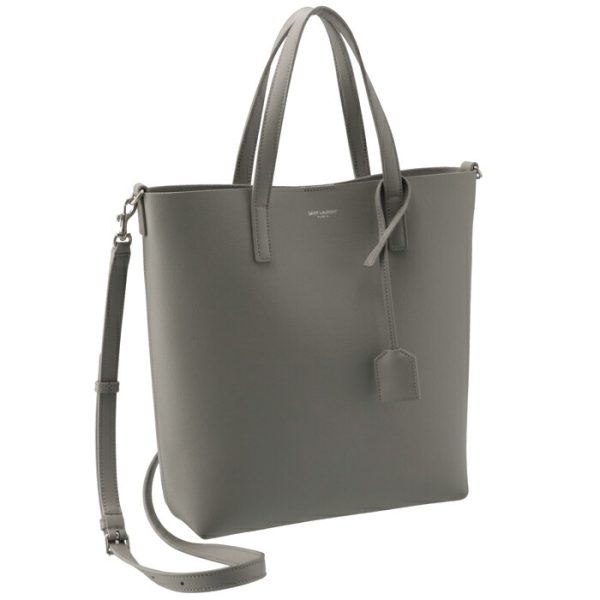 600307csv0e1424 Saint Laurent Paris Toy Shopping Tote Bag Gray