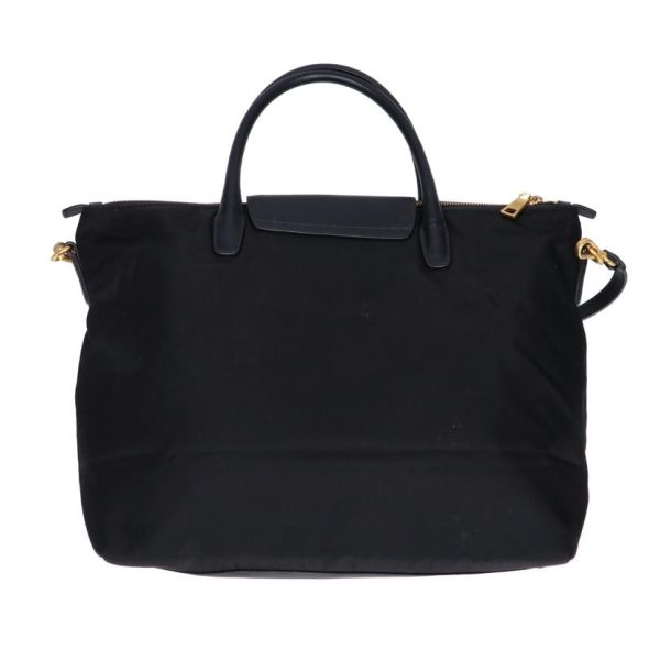 60070 2 Prada 2WAY Nylon Tote Black