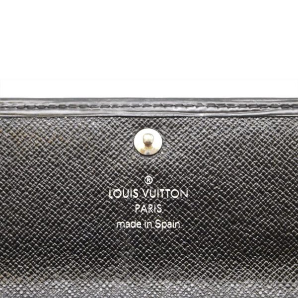 60070 7 Louis Vuitton Portefeuil Sarah Epi Wallet Black