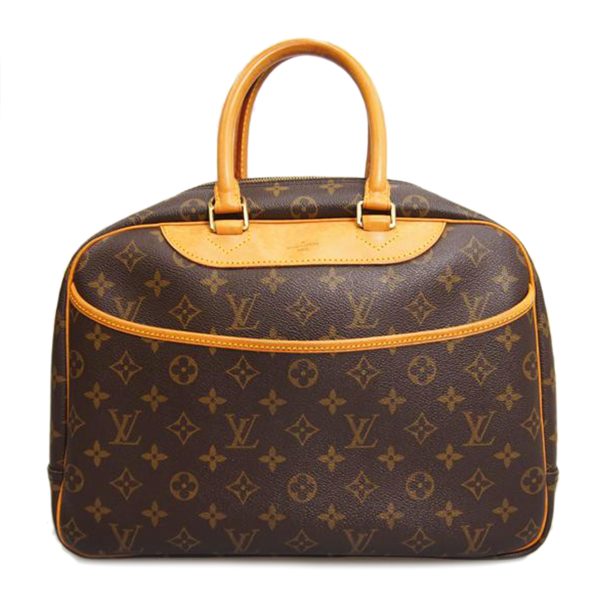 60108 1 Louis Vuitton Deauville Bag Monogram Brown