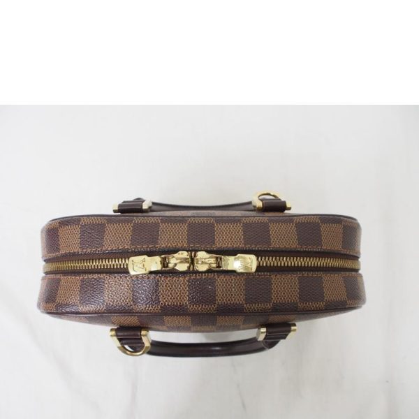 60108 6 Louis Vuitton Salia Mini Damier Ebene Bag Brown