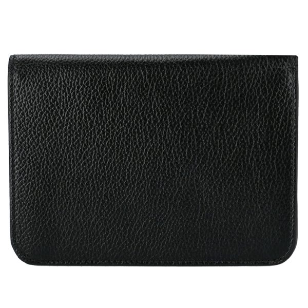 6014641iz7m1000 2 Balenciaga Bifold BB Medium Wallet Black