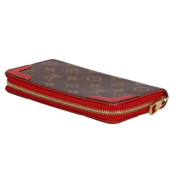 60179 2 Louis Vuitton Zippy Retiro Wallet Brown