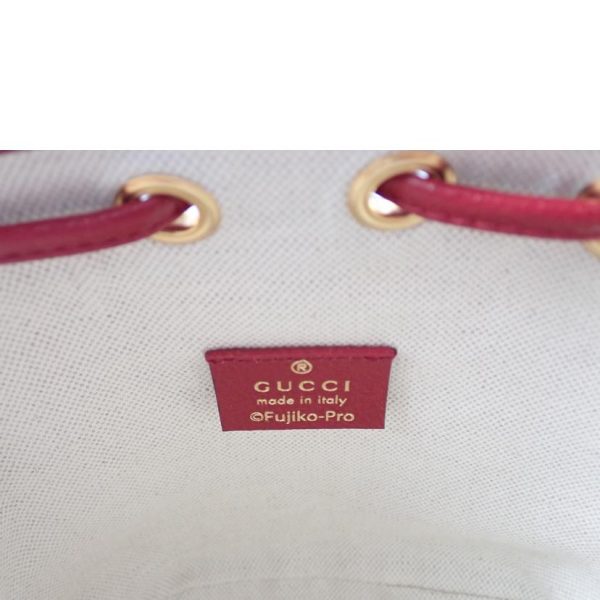 60185 7 Gucci Doraemon Mini Bucket Bag