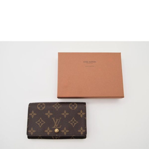 60254 13 Louis Vuitton Portefeuille Tresor Monogram Wallet Brown