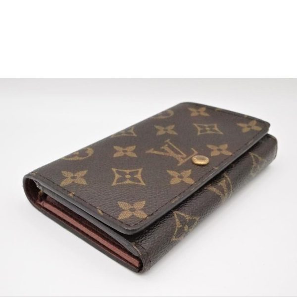 60254 4 Louis Vuitton Portefeuille Tresor Monogram Wallet Brown