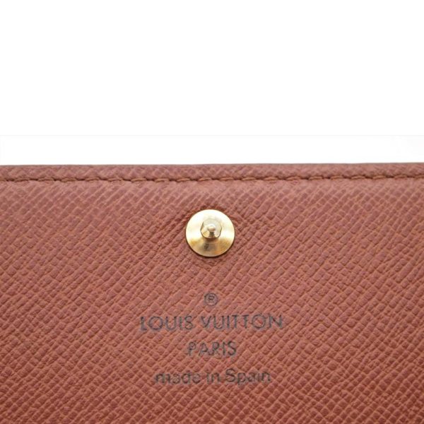 60254 6 Louis Vuitton Portefeuille Tresor Monogram Wallet Brown