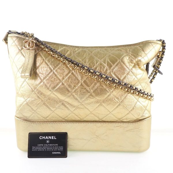 60260462 12 Chanel Gabriel de Chanel Shoulder Bag Hobo Bag Coco Mark Calf