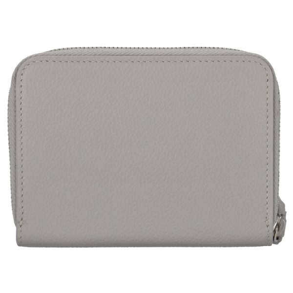 603081b680n1723 2 Saint Laurent Paris Wallet Bifold Compact Mini Rive Gauche Gray