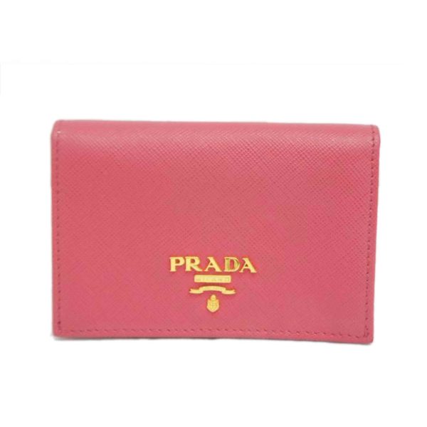 60399 1 Prada Card Case Business Card Holder Bag Black