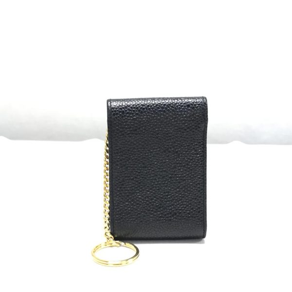 60407 2 Chanel Caviar Skin Cigarette Case Black