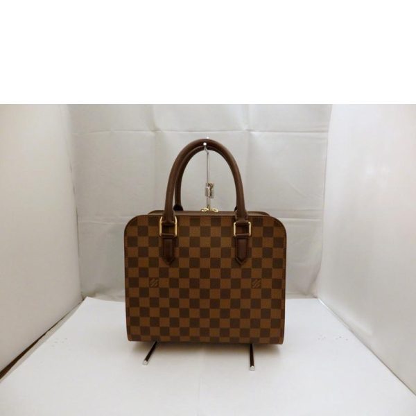 60437 2 Louis Vuitton Triana Handbag Damier Ebene