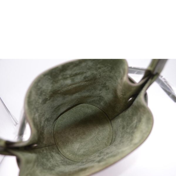 60482 5 Celine Nano Bucket Bag Khaki