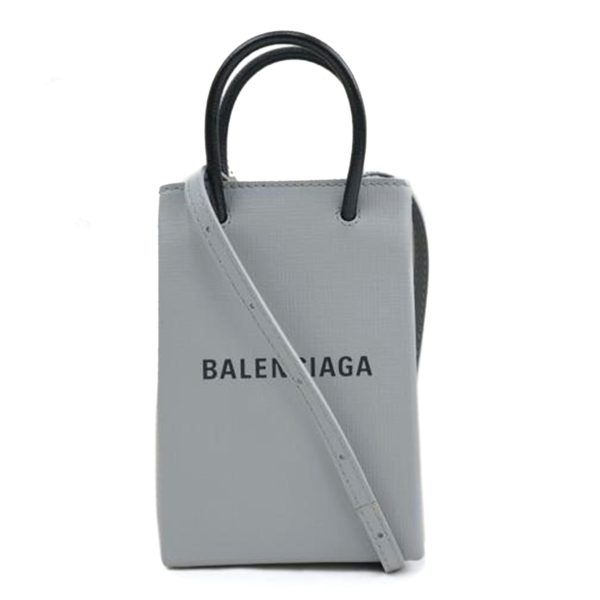 60515 1 Balenciaga Shopping Phone Folder Black