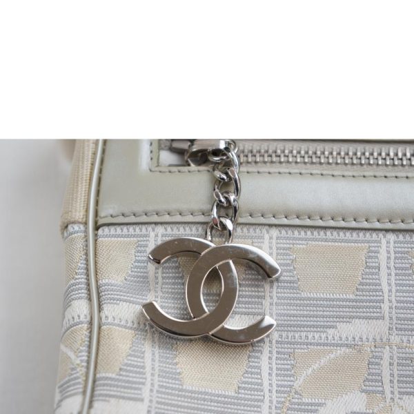 60584 6 CHANEL New Travel Line Mini Shoulder Bag Black