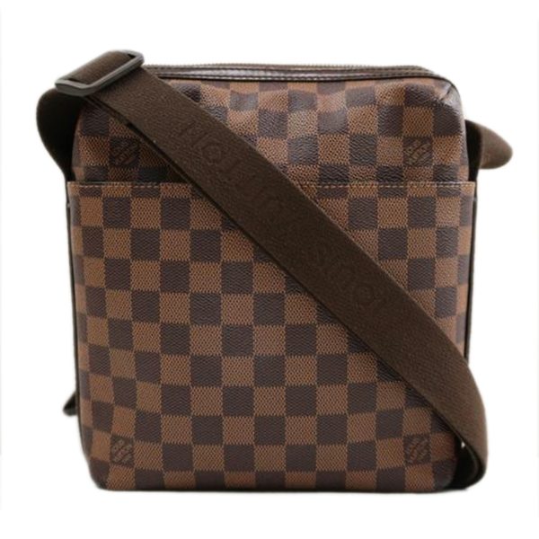 60669 1 Louis Vuitton Trotter Beaubourg Bag Damier Ebene Brown