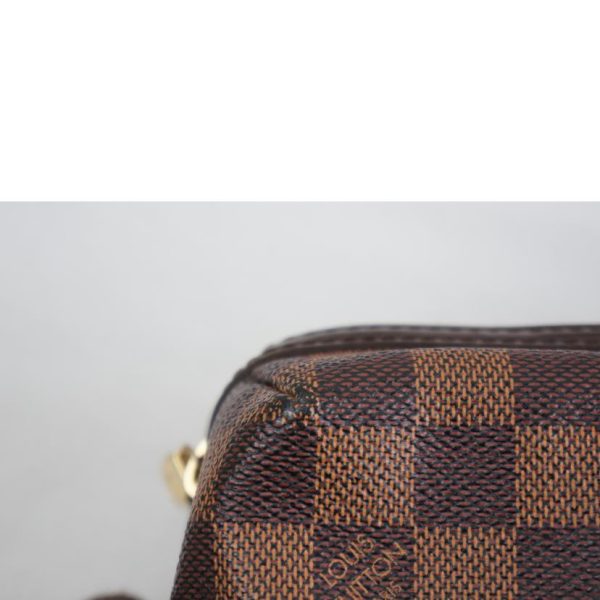 60669 6 Louis Vuitton Trotter Beaubourg Bag Damier Ebene Brown