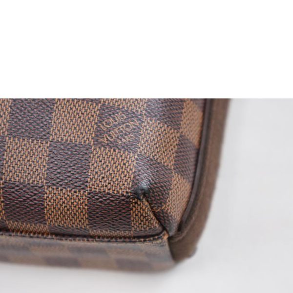 60669 7 Louis Vuitton Trotter Beaubourg Bag Damier Ebene Brown