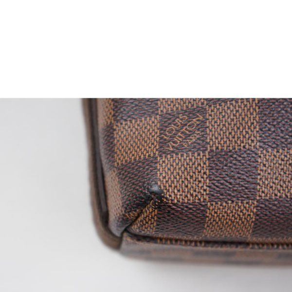 60669 8 Louis Vuitton Trotter Beaubourg Bag Damier Ebene Brown