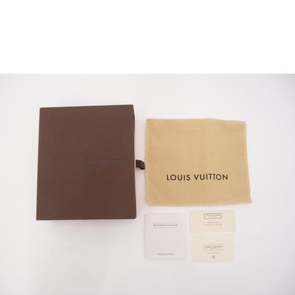 60705 5 Louis Vuitton Plat Wallet Multicolor Bronze