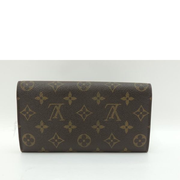 60712 2 Louis Vuitton Credit Wallet Monogram Brown