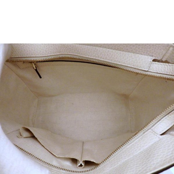 60727 7 Gucci 2 Way Swing Mini Hand Bag off white