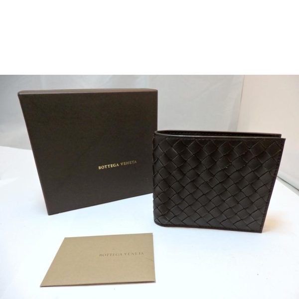 60741 10 Bottega Veneta Intrecciato Bi Fold Wallet